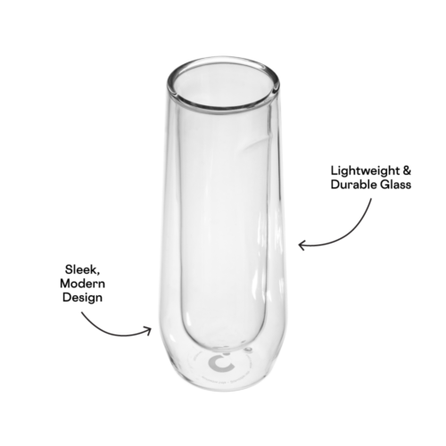 Alternative view of Stemless Flute Glass Set (2)